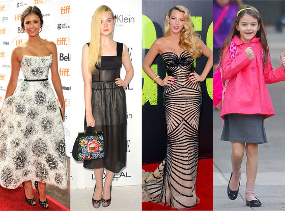 Nina Dobrev, Elle Fanning, Blake Lively, Suri Cruise Nina Dobrev, Elle Fanning, Blake Lively, Suri Cruise